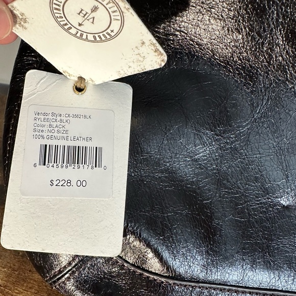 HOBO Black Leather Shoulder Bag - Picture 14 of 15